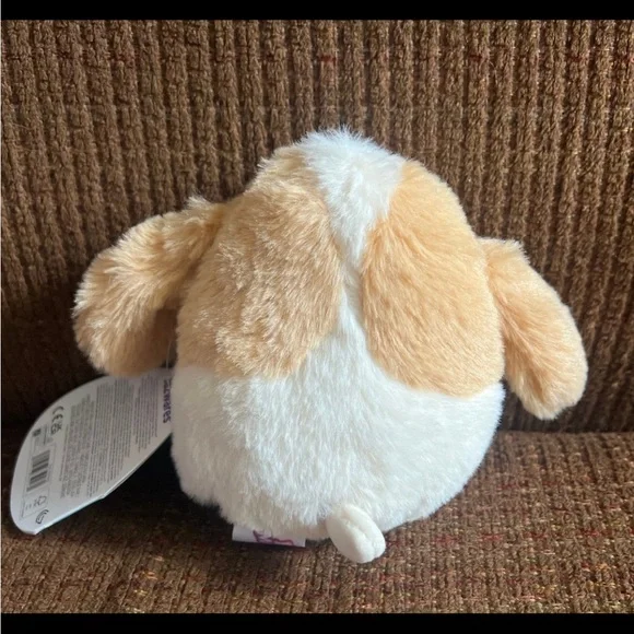 NWT HTF 5” Fuzzy Adela Basset Hound Dog Fuzzamallow Squishmallows puppy plush - Picture 3 of 4